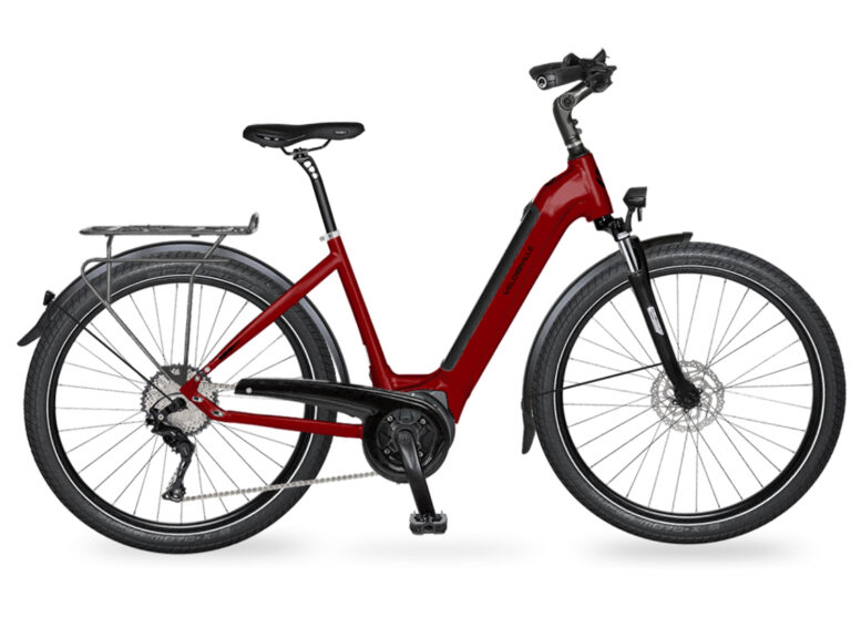 Velo de Ville - E-Bike LEB990 - Wine Red - Bosch Performance CX und Akku 625 Wh