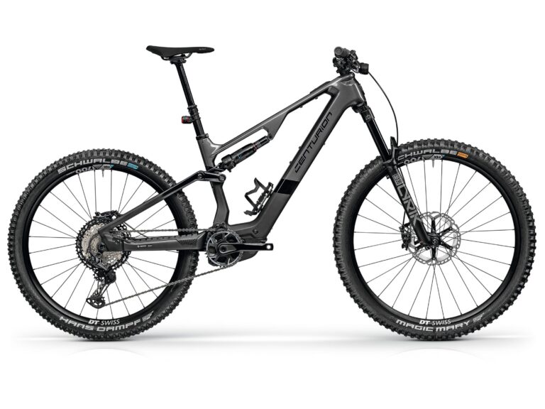 Centurion – E-MTB – Fully – Enduro
No Pogo SL R6000i, chrom/schwarz, BOSCH Compact PowerTube 400Wh